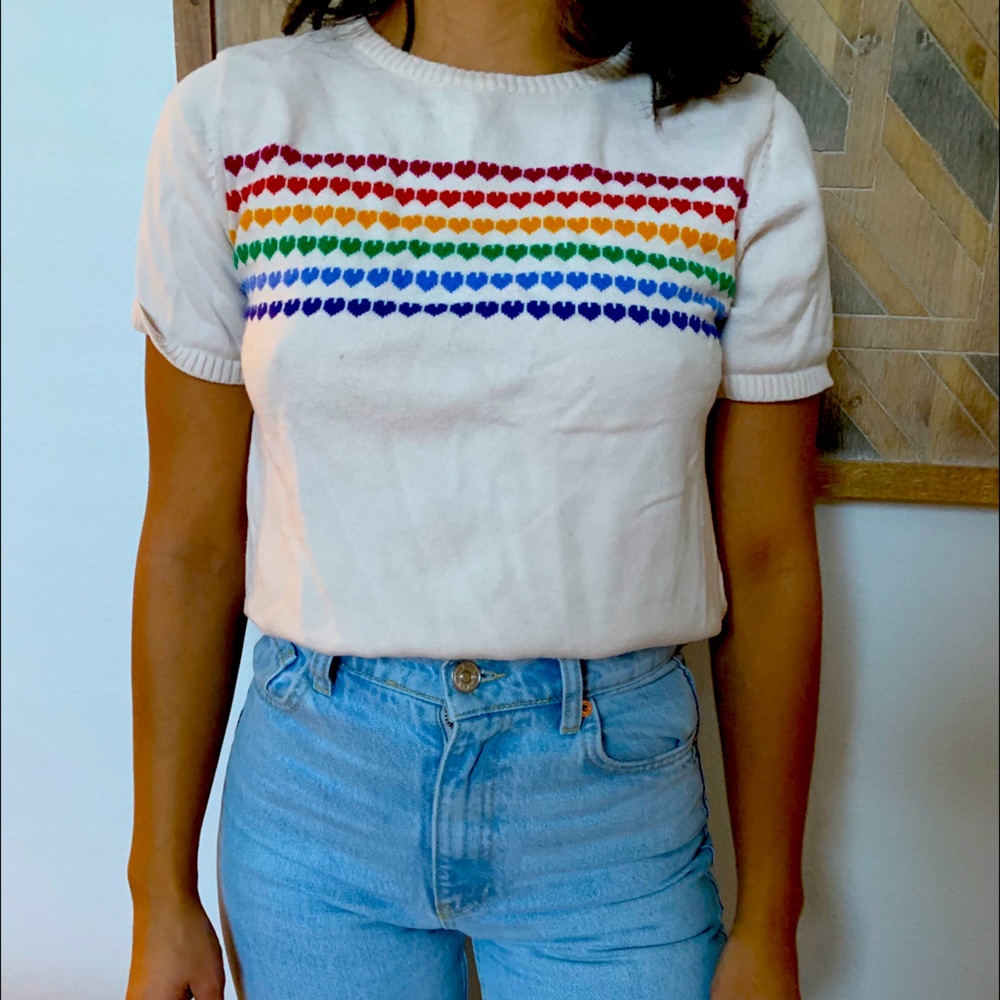 Rainbow top